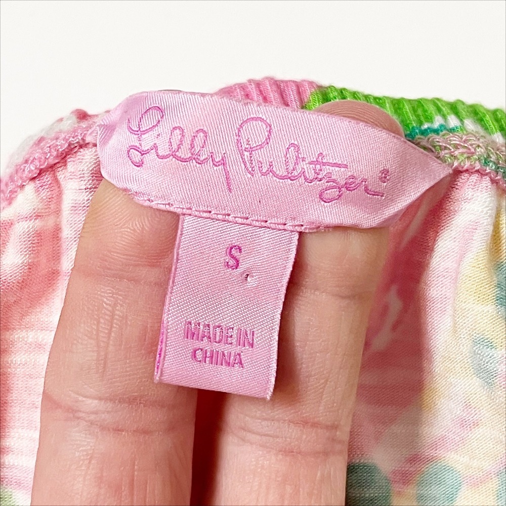 Lilly Pulitzer Marlisa Strapless Maxi Dress Pink Flamingo All Nighter Small - Picture 8 of 11